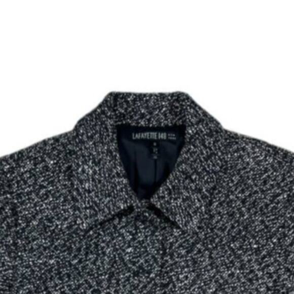 Lafayette 148 New York Gray Jacket Blazer | Size 8 - Picture 3 of 5